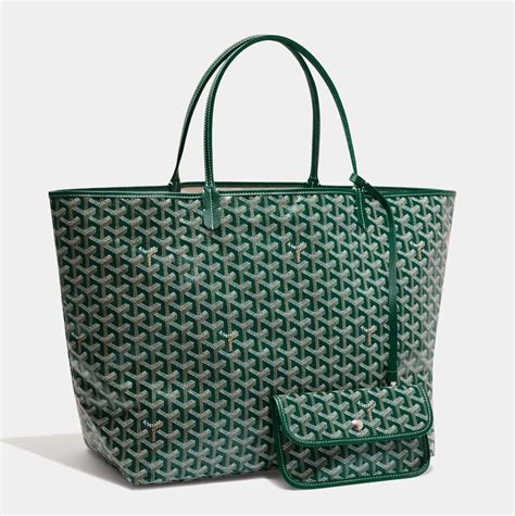 goyard green handbag|authentic Goyard handbags.